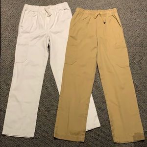 2 pairs faded glory boys cargo pants size 8 new